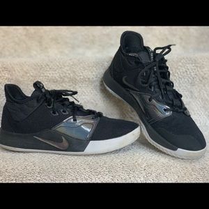 🏀Paul George Nike Black Shoes, Men’s size: 10
